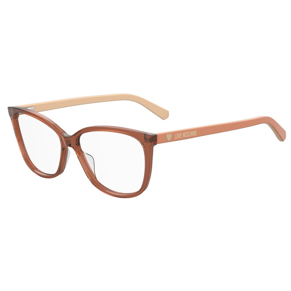 Love Moschino Red Acetate Women's Frames