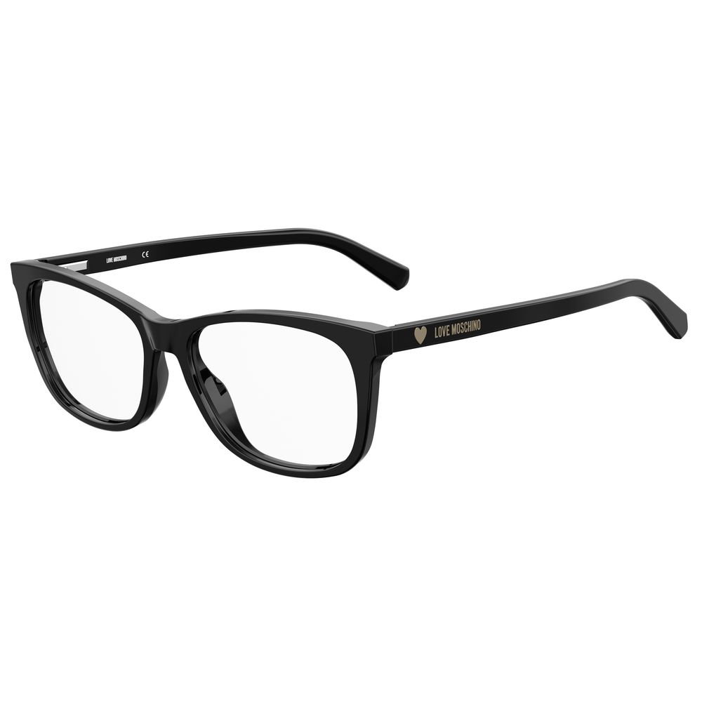 Love Moschino Black Acetate Women's Frames