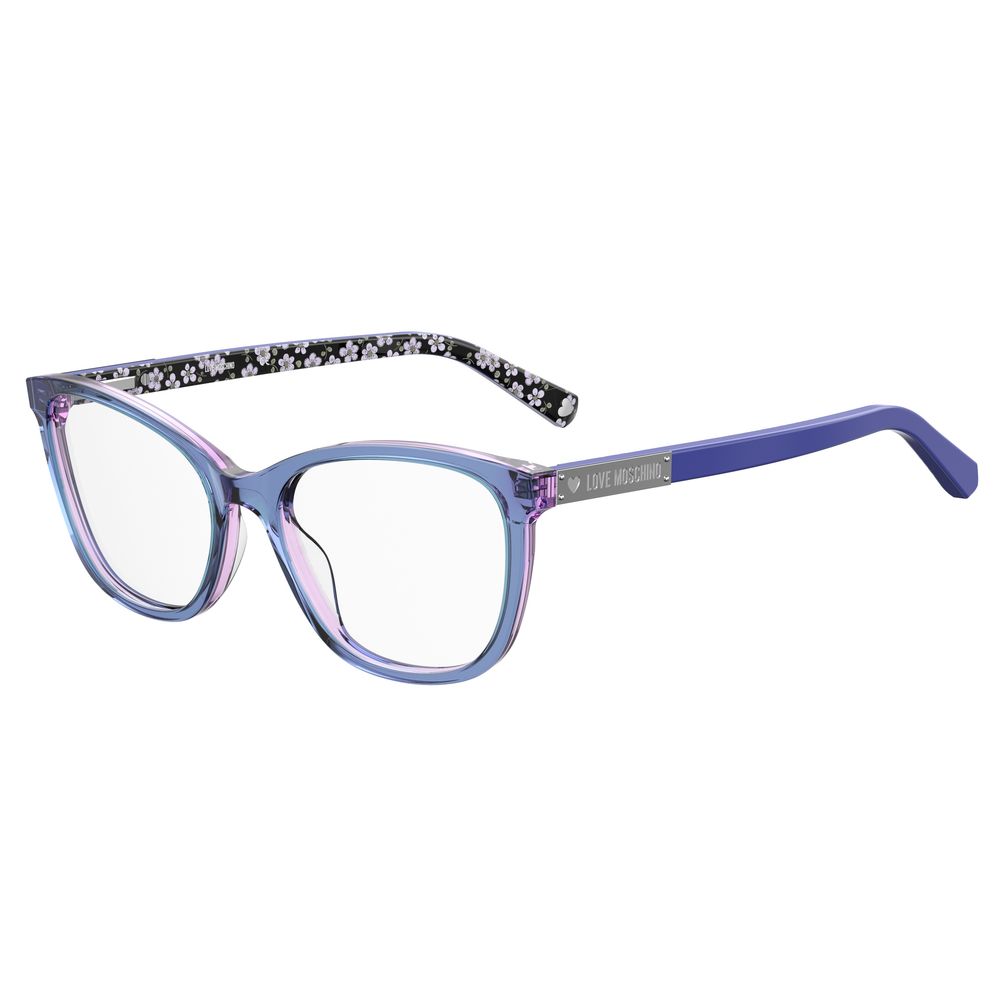 Love Moschino Blue Acetate Women's Frames
