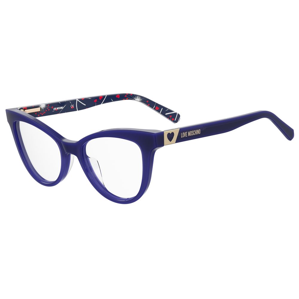Love Moschino Blue Acetate Women's Frames