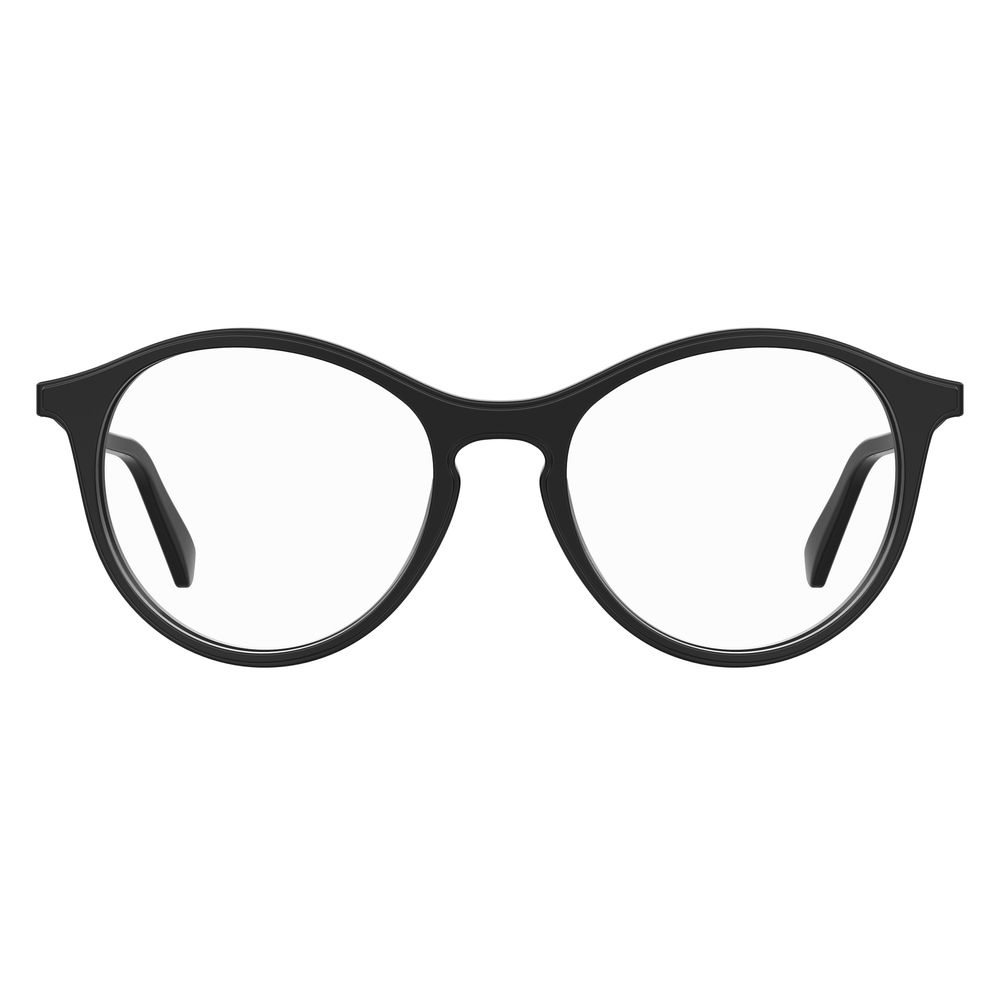 Love Moschino Black Haircalf Women's Frames