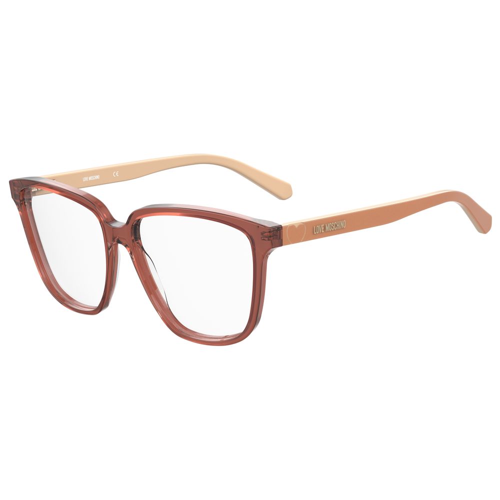 Love Moschino Red Acetate Women's Frames