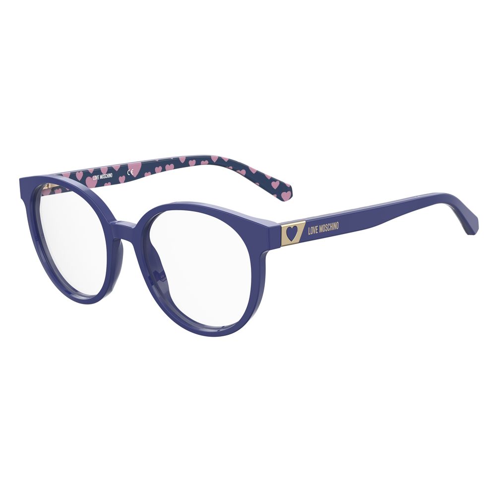 Love Moschino Blue Acetate Women's Frames