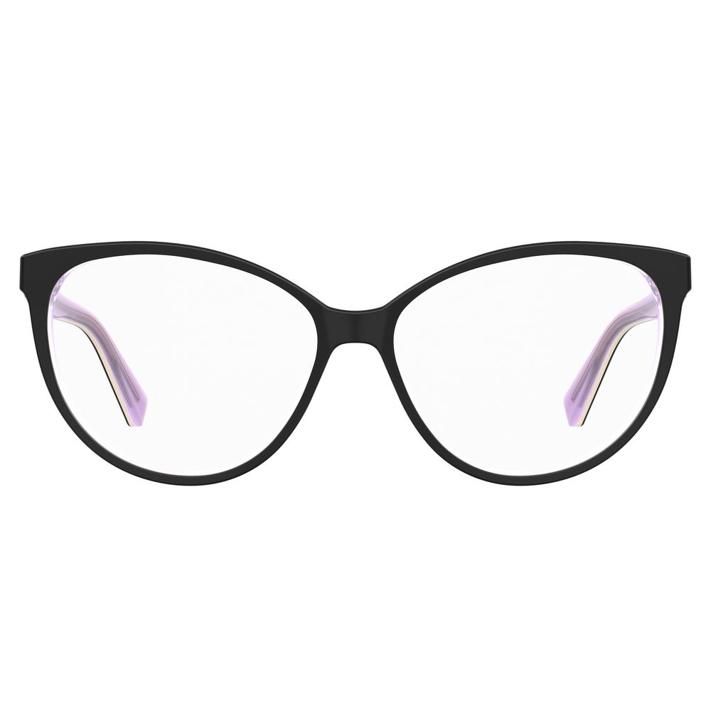 Love Moschino Black Acetate Women's Frames