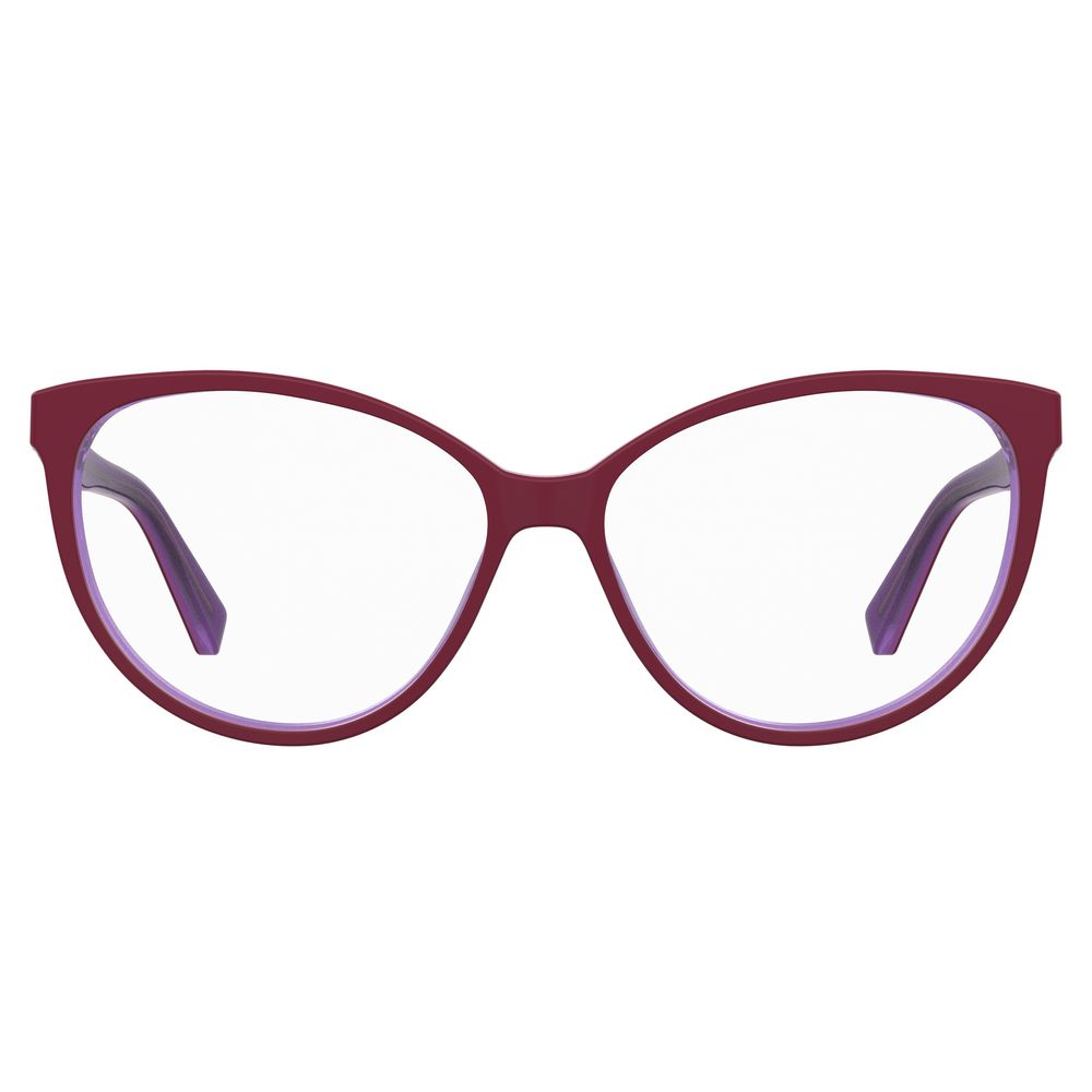Love Moschino Red Acetate Women's Frames