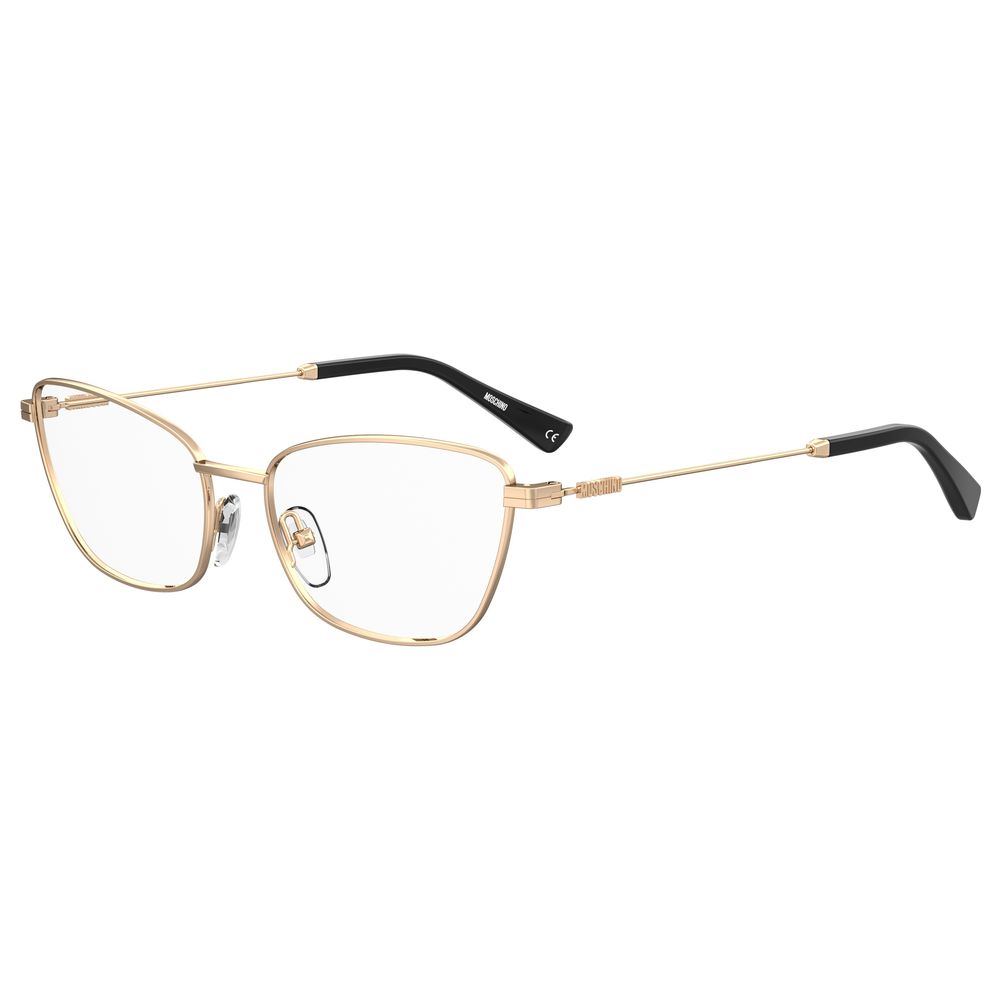 Moschino Rose Gold Metal Women's Frames