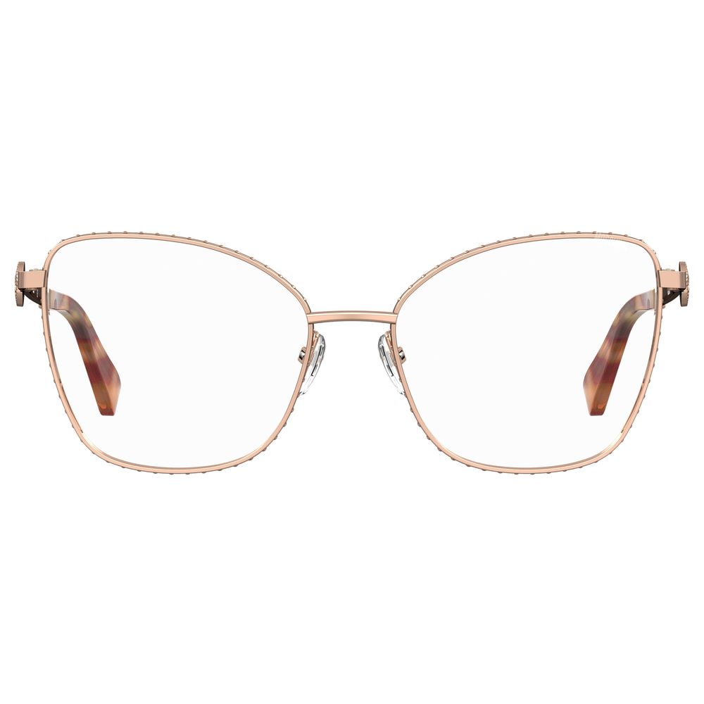 Moschino Gold Metal Women's Frames
