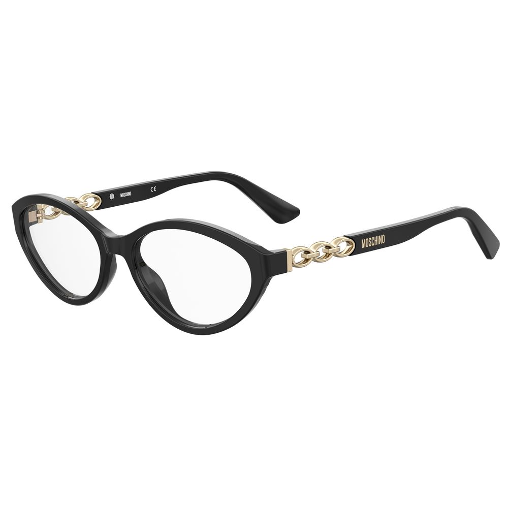 Moschino Black Acetate Women's Frames
