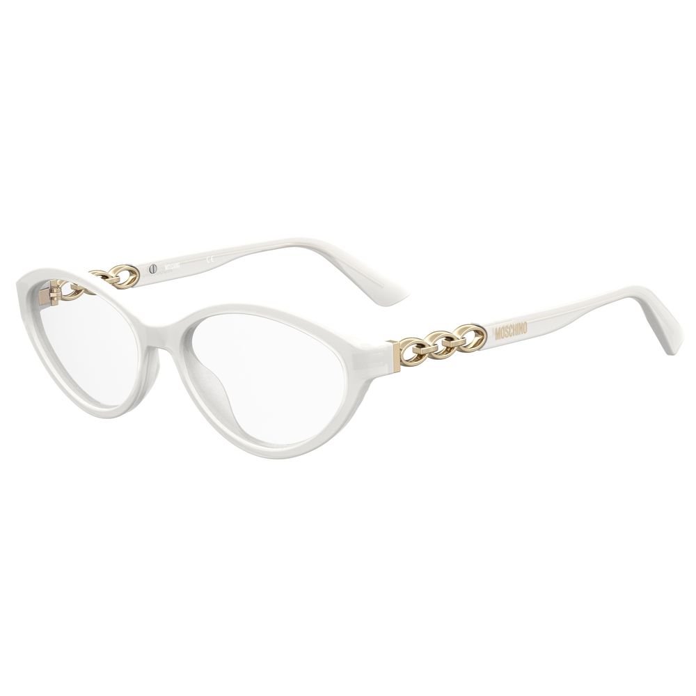 Moschino White Acetate Women's Frames