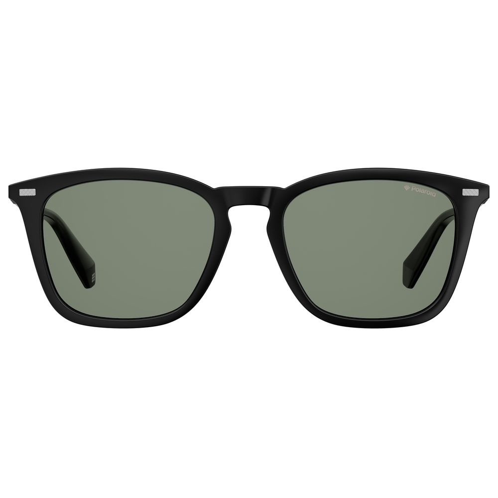 Polaroid Black Plastic Men's Sunglasses