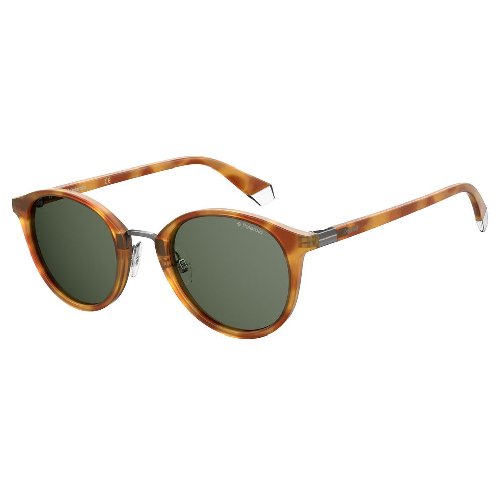 Polaroid Brown Plastic Men's Sunglasses