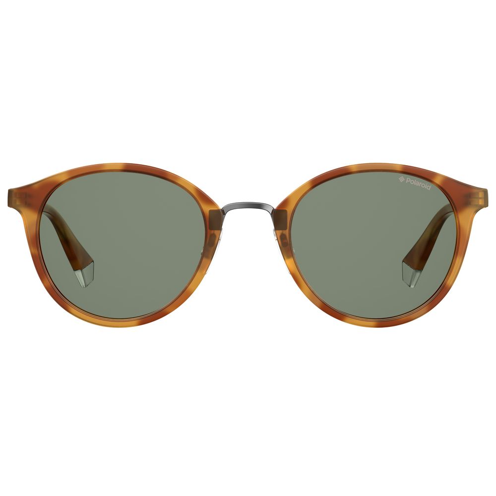 Polaroid Brown Plastic Men's Sunglasses