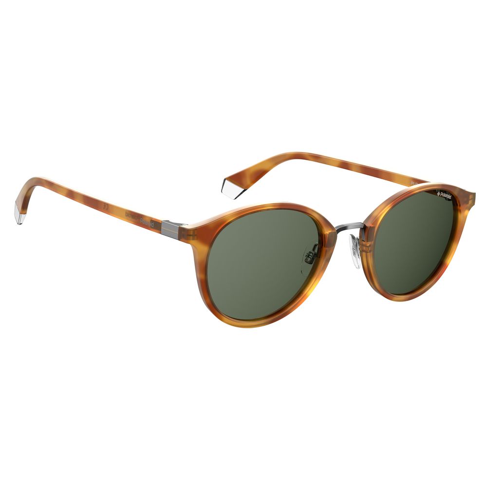 Polaroid Brown Plastic Men's Sunglasses