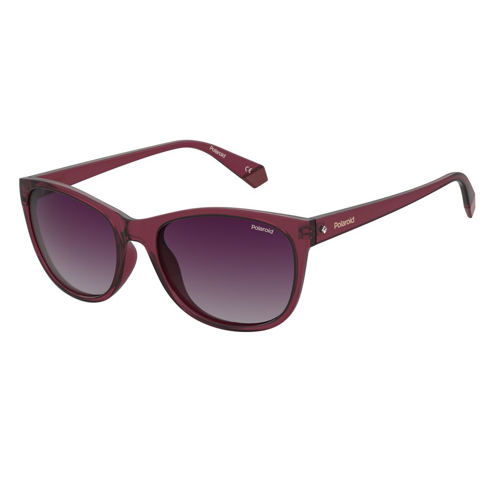 Polaroid Purple Plastic Women's Sunglasses