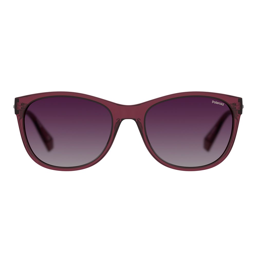 Polaroid Purple Plastic Women's Sunglasses