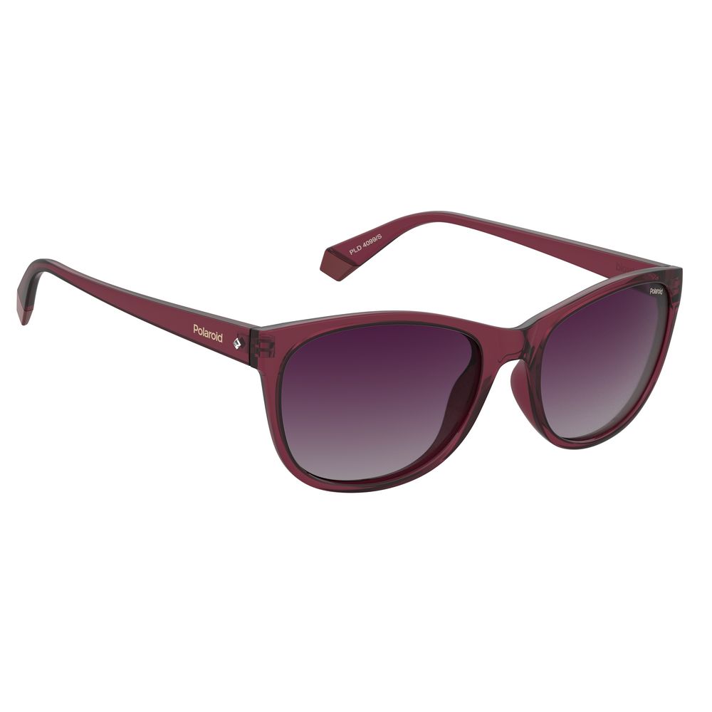 Polaroid Purple Plastic Women's Sunglasses