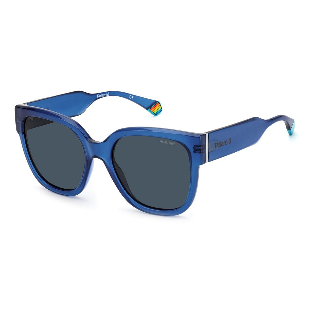 Polaroid Blue Plastic Women's Sunglasses