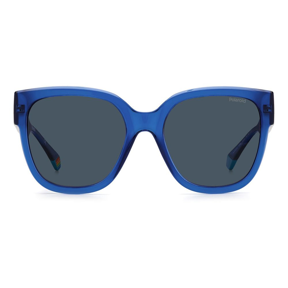 Polaroid Blue Plastic Women's Sunglasses