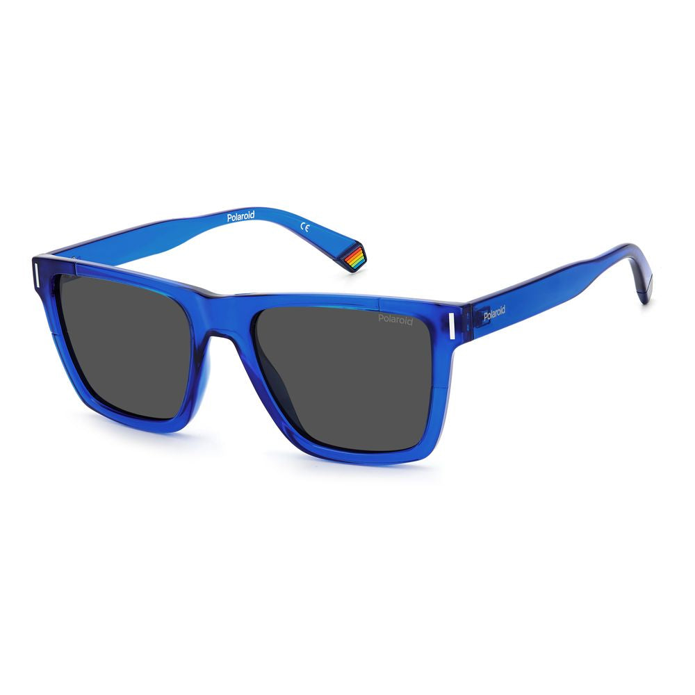 Polaroid Blue Plastic Men's Sunglasses