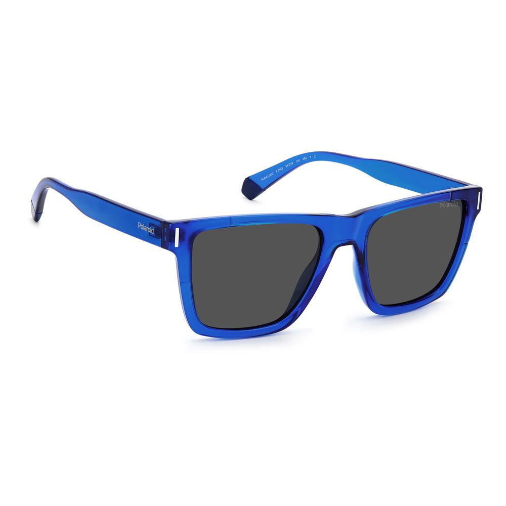 Polaroid Blue Plastic Men's Sunglasses