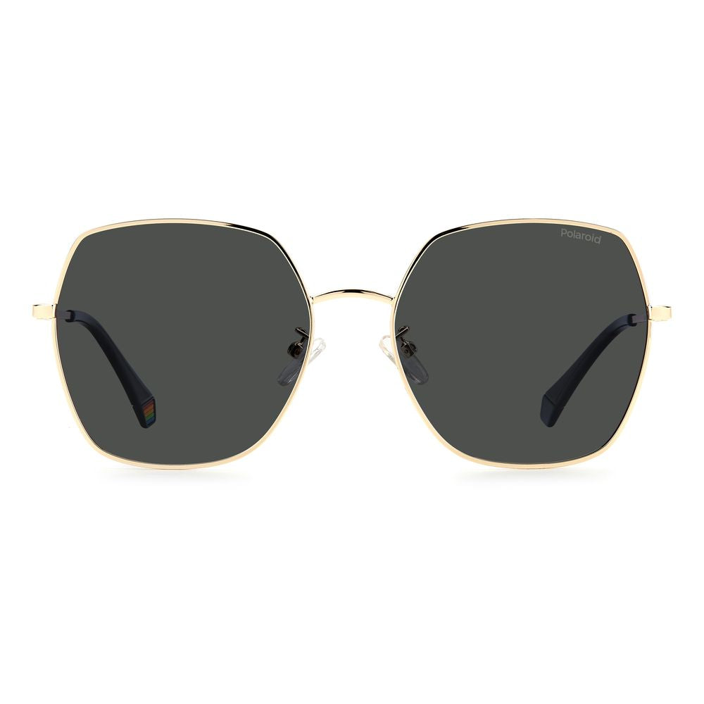 Polaroid Bicolor Stainless Steel Women's Sunglasses