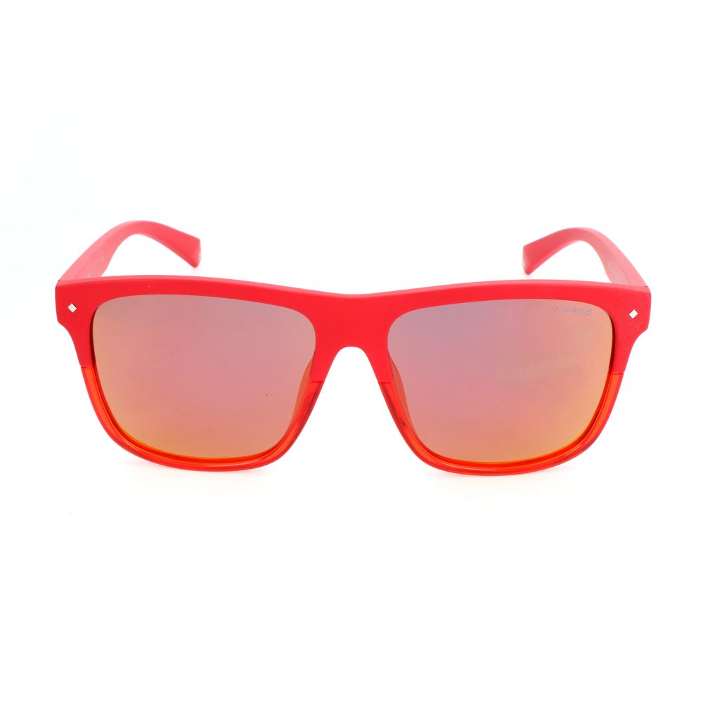 Polaroid Orange Resin Men's Sunglasses