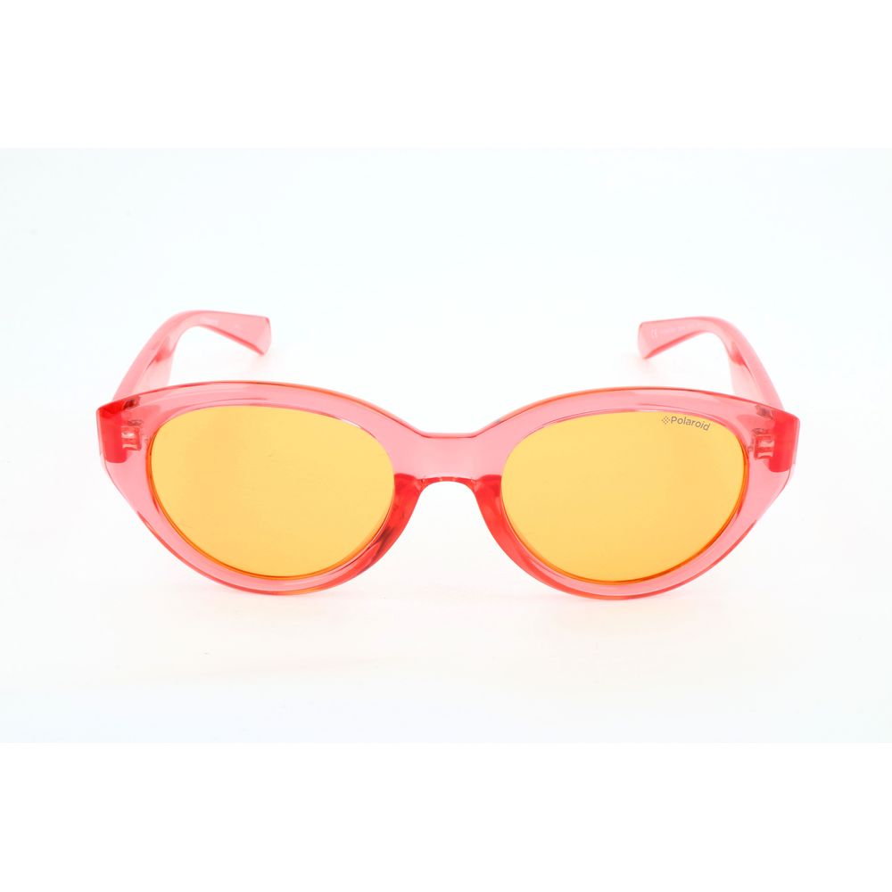 Polaroid Pink Polycarbonate Women's Sunglasses