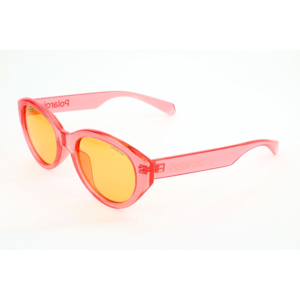 Polaroid Pink Polycarbonate Women's Sunglasses