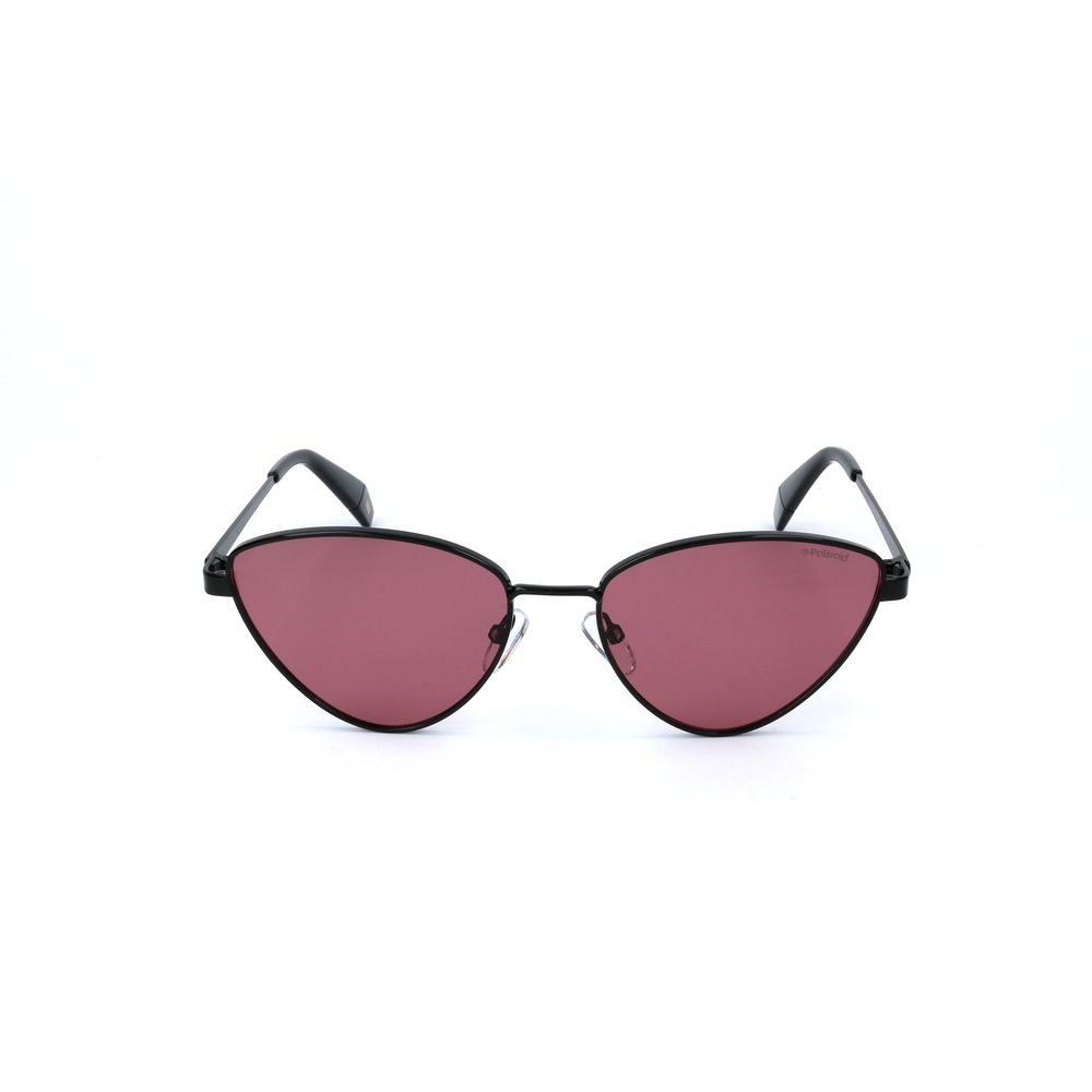 Polaroid Black Metal Women's Sunglasses