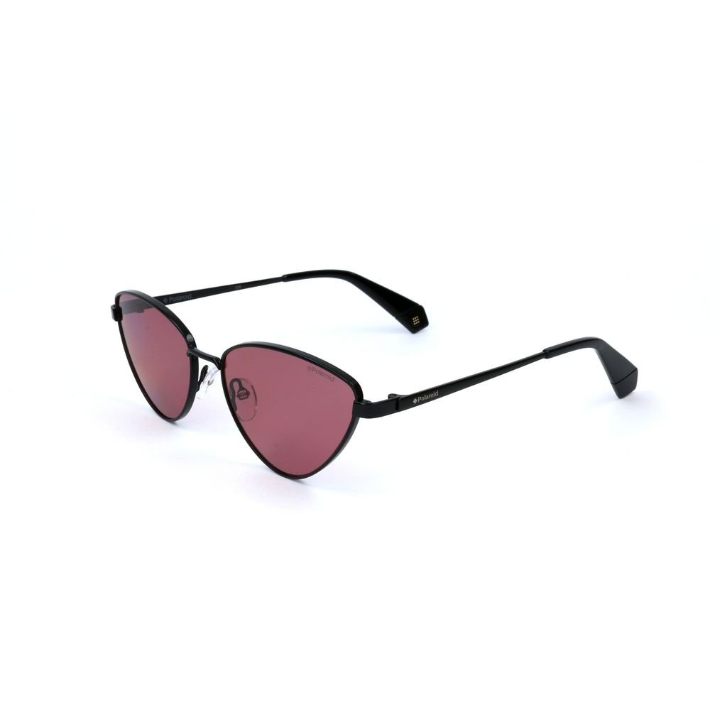 Polaroid Black Metal Women's Sunglasses