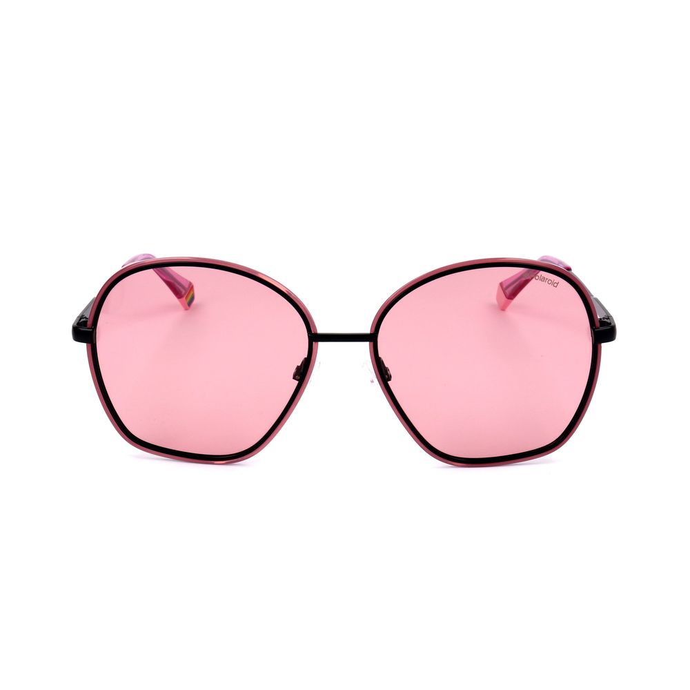 Polaroid Pink Metal Women's Sunglasses