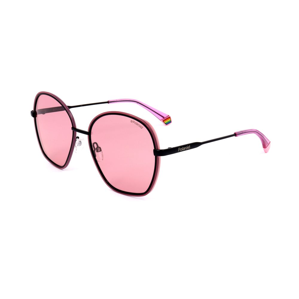 Polaroid Pink Metal Women's Sunglasses