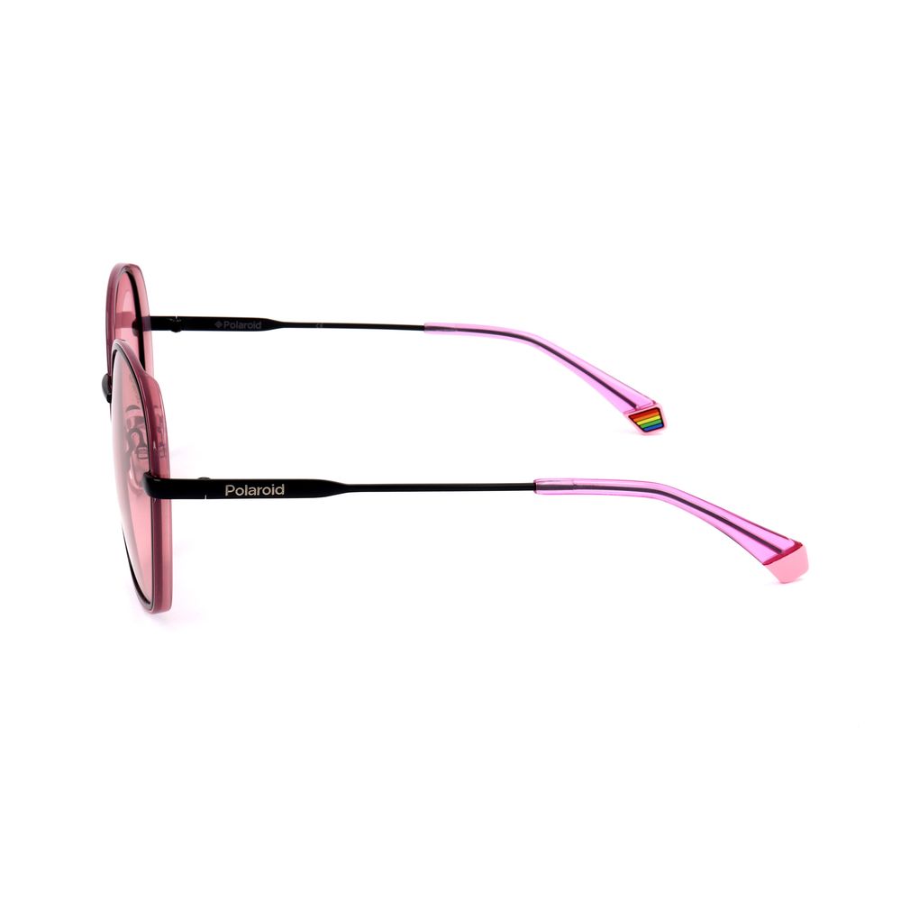 Polaroid Pink Metal Women's Sunglasses