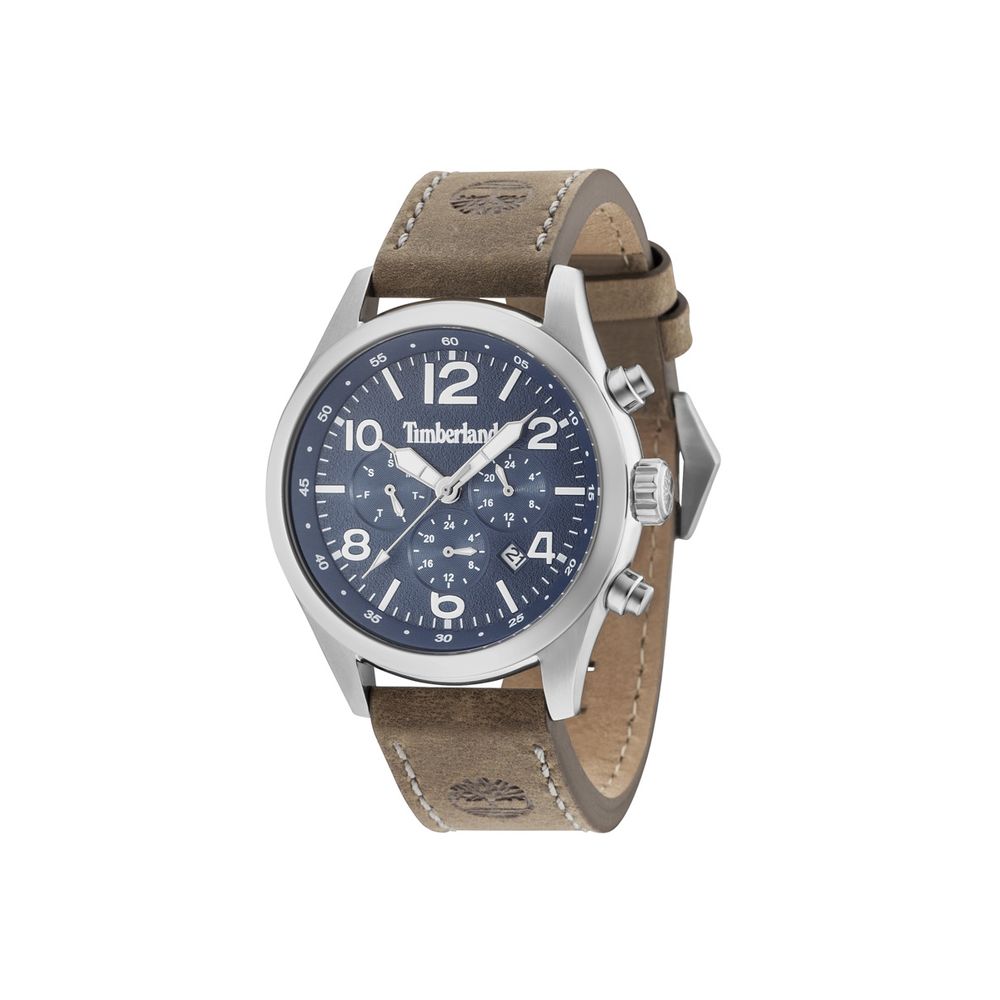 Timberland Brown Leather Men's Watch