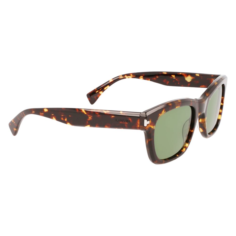 Lanvin Brown Acetate Men's Sunglasses