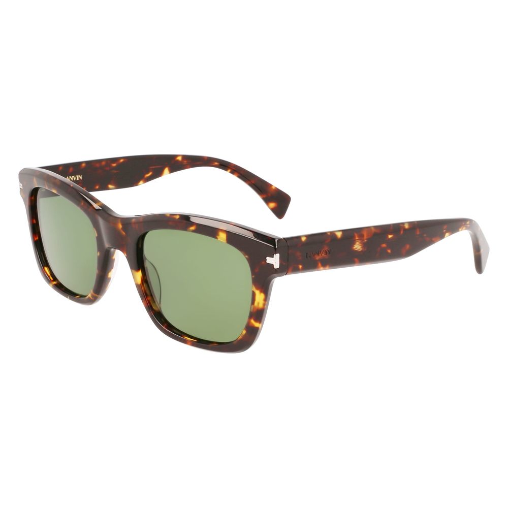 Lanvin Brown Acetate Men's Sunglasses