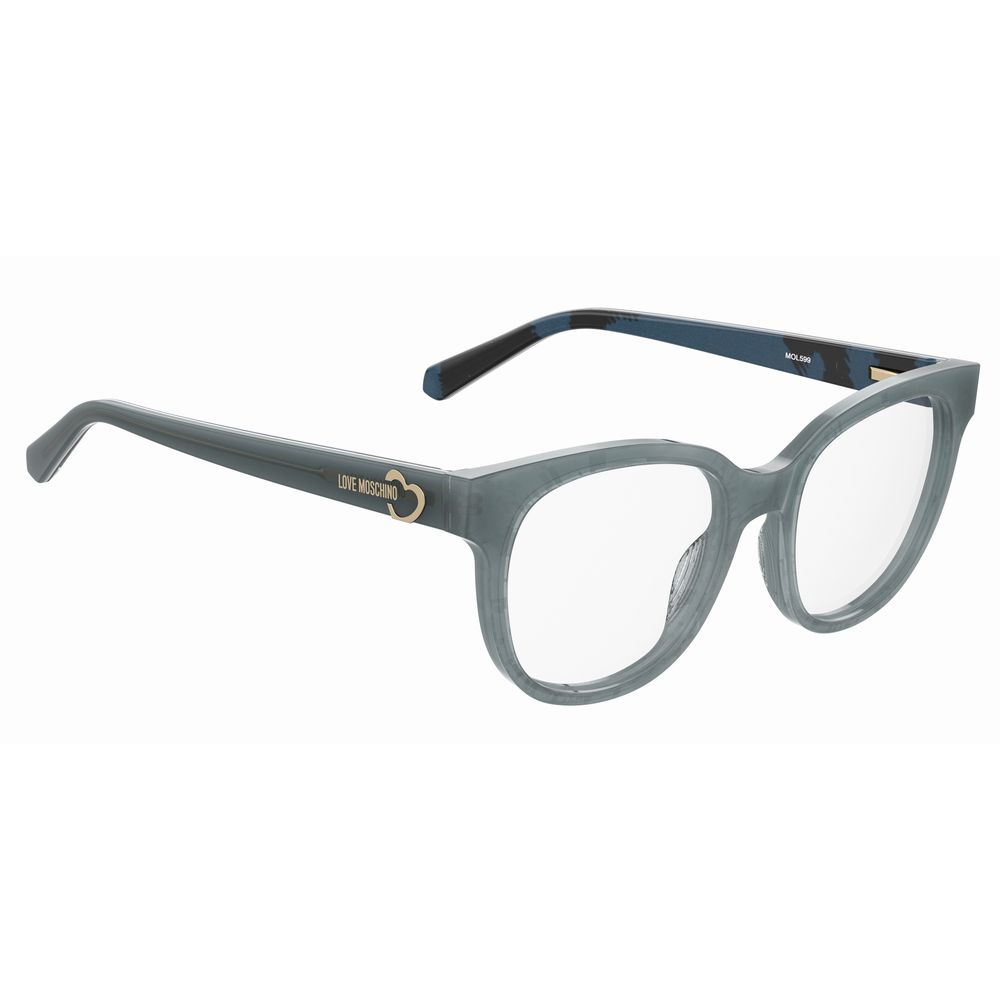 Love Moschino Blue Acetate Women's Frames