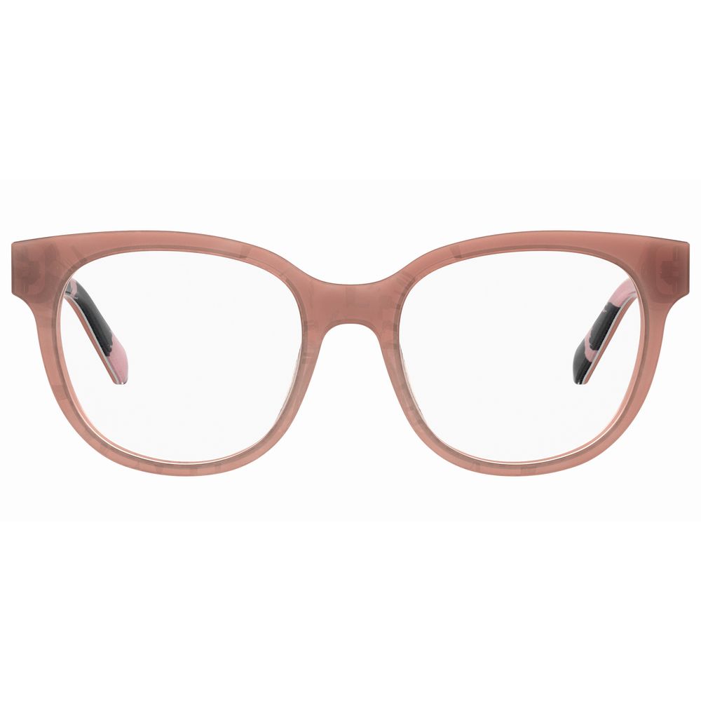 Love Moschino Orange Acetate Women's Frames
