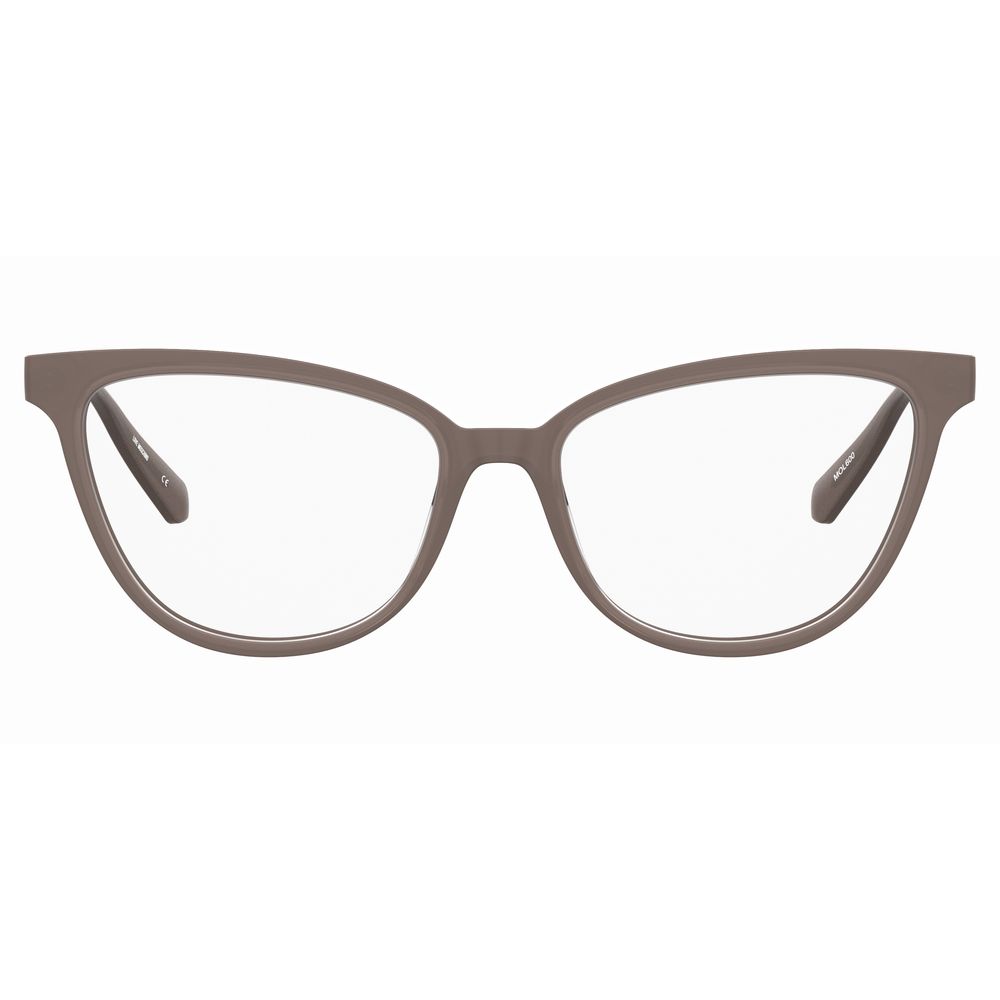 Love Moschino Brown Acetate Women's Frames