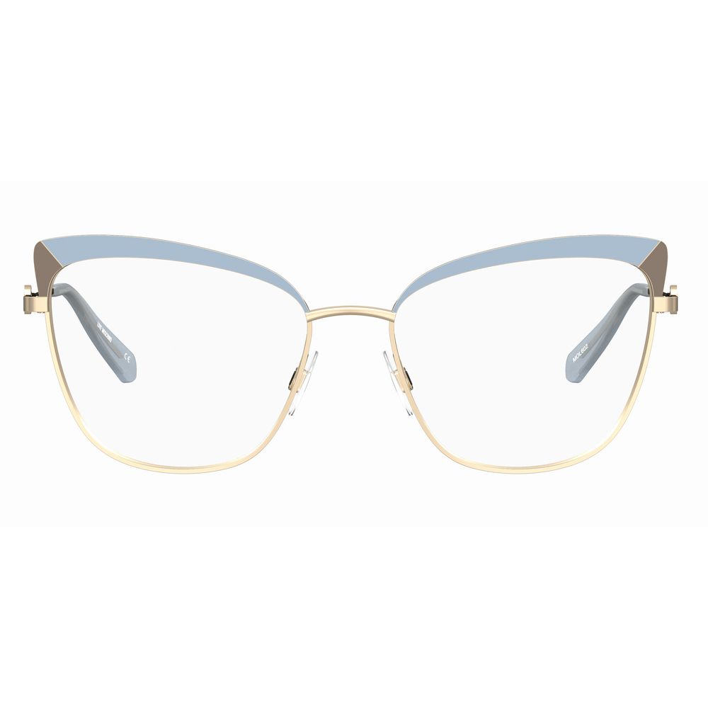 Love Moschino Brown Metal Women's Frames