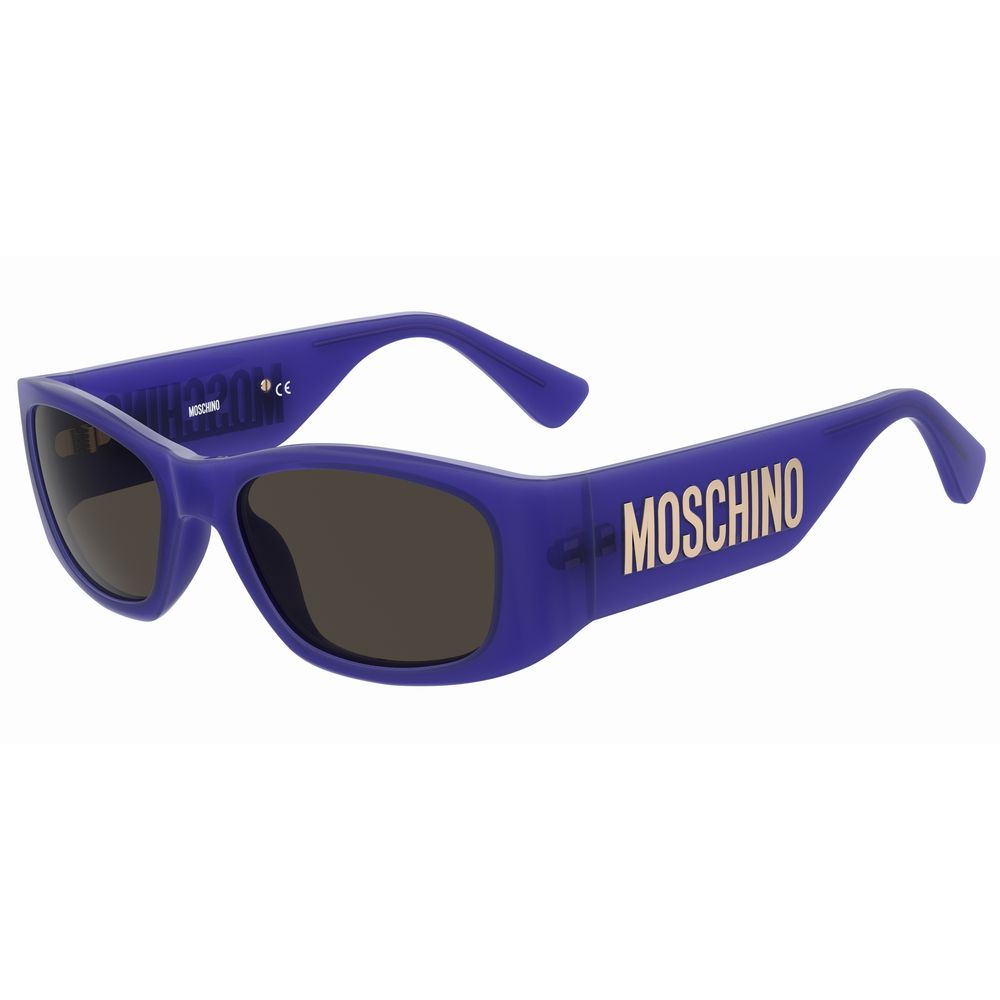 Moschino Purple Acetate Women's Sunglasses