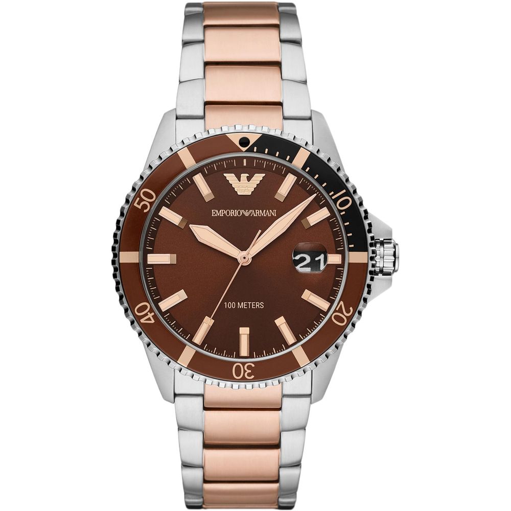 Armani Multicolor Stainless Steel Men's Watch