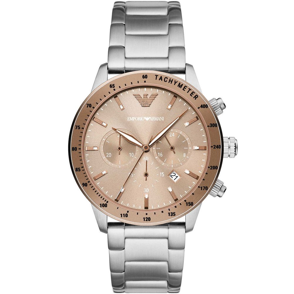 Armani Silver Stainless Steel Men's Watch