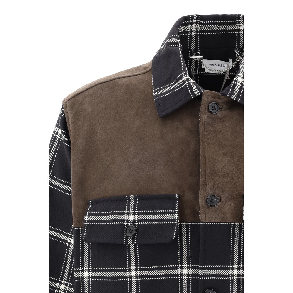 Alexander McQueen Plaid Men's Shirt