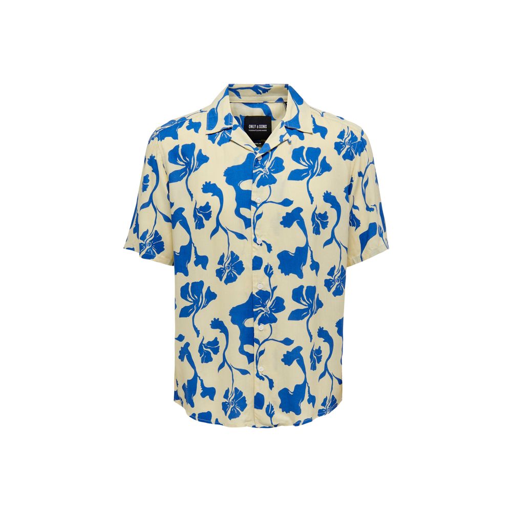 Only & Sons Bicolor Viscose Men's Shirt