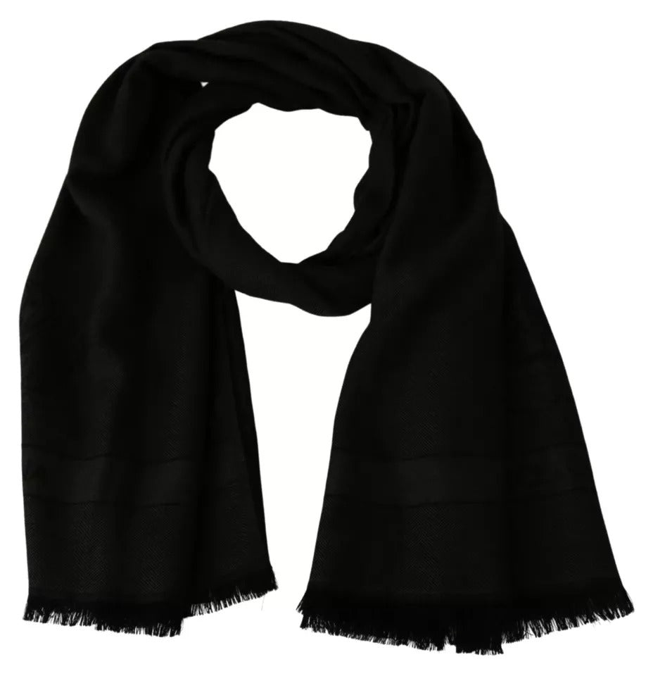Dolce & Gabbana Green Brown Wrap Cashmere Shawl Men's Scarf (Pre-Owned)