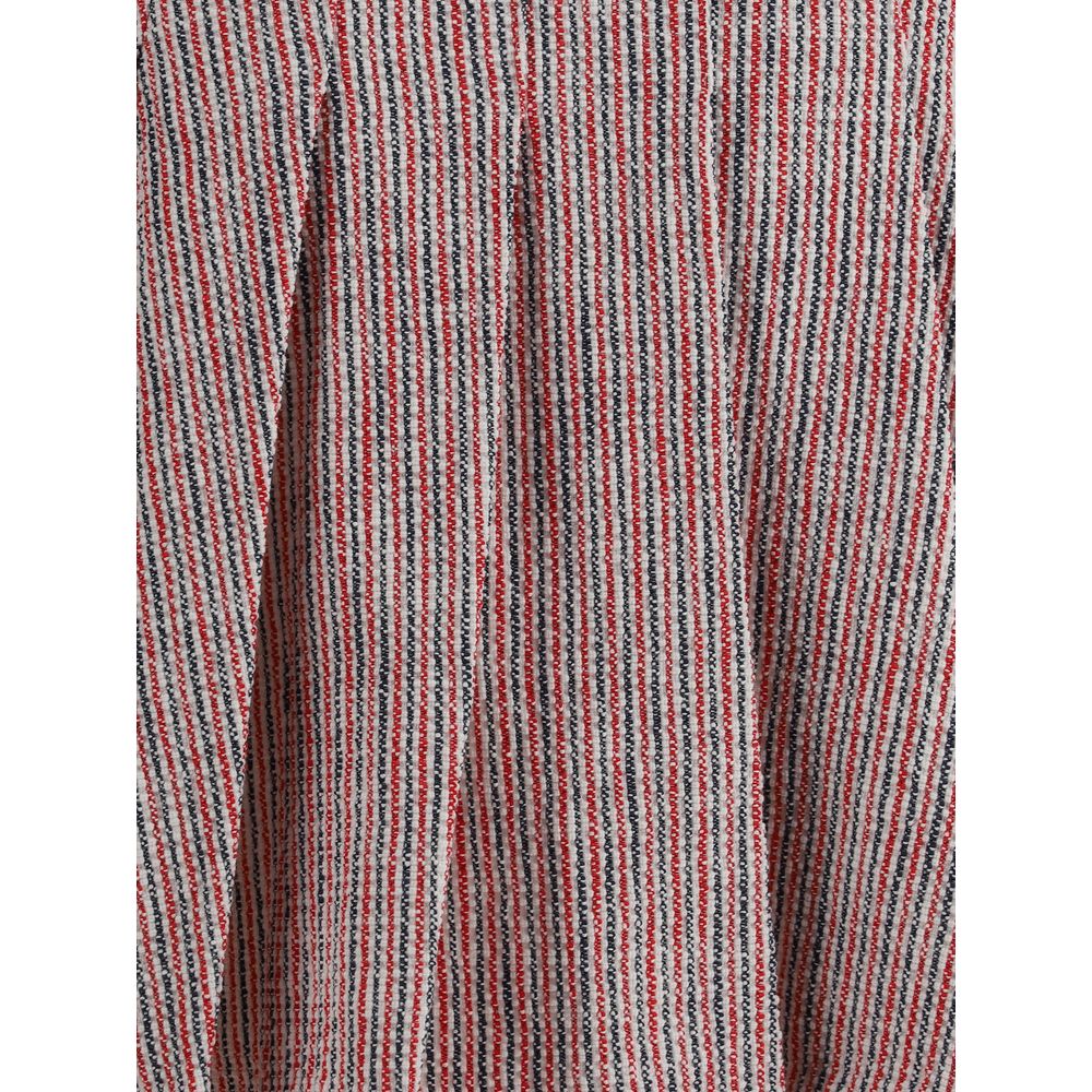 Thom Browne Tweed pleated desig Women's Miniskirt