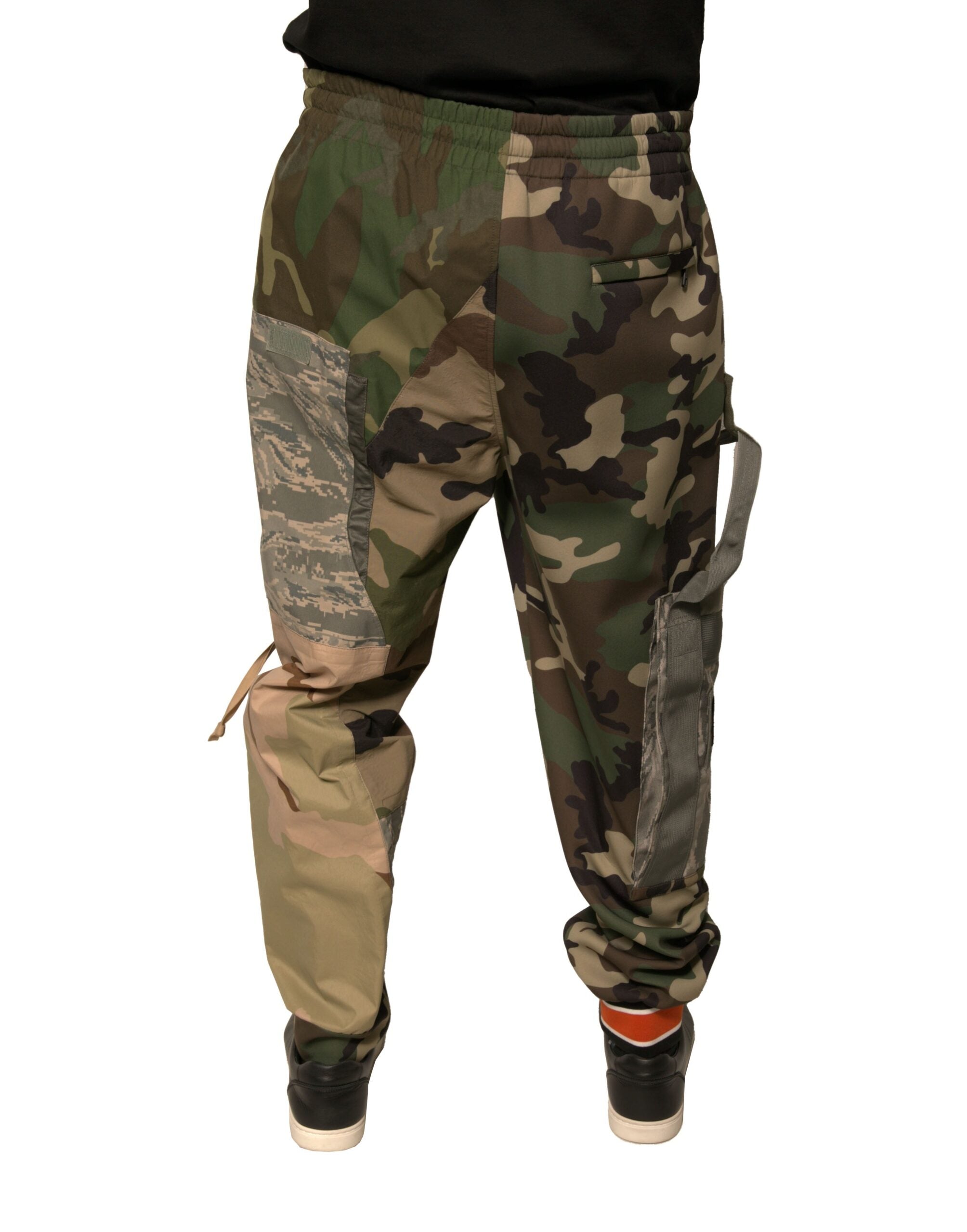 Dolce & Gabbana Multicolor Camouflage Jogger SweatMen's Men's Pants (Pre-Owned)