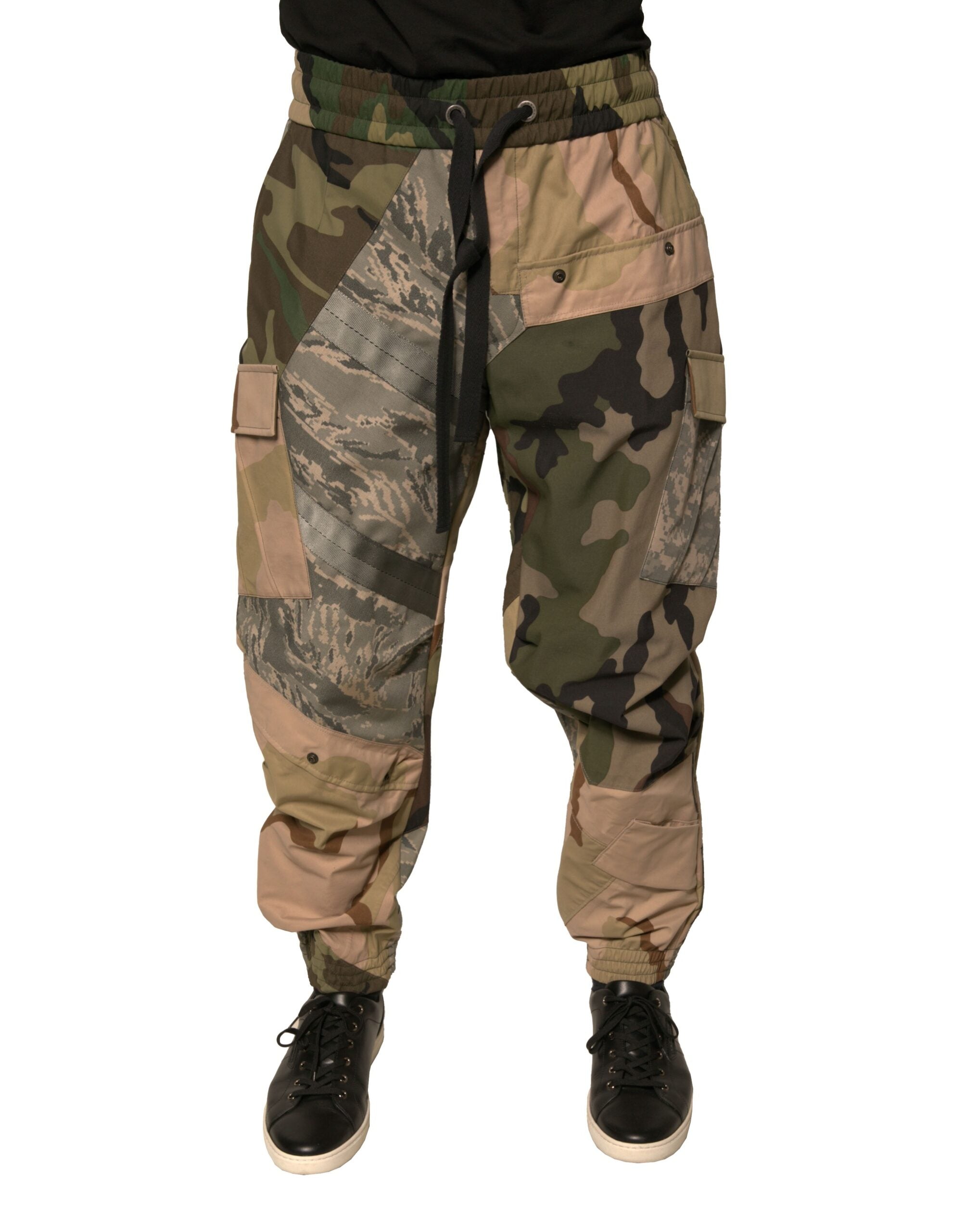 Dolce & Gabbana Multicolor Camouflage Jogger SweatMen's Men's Pants
