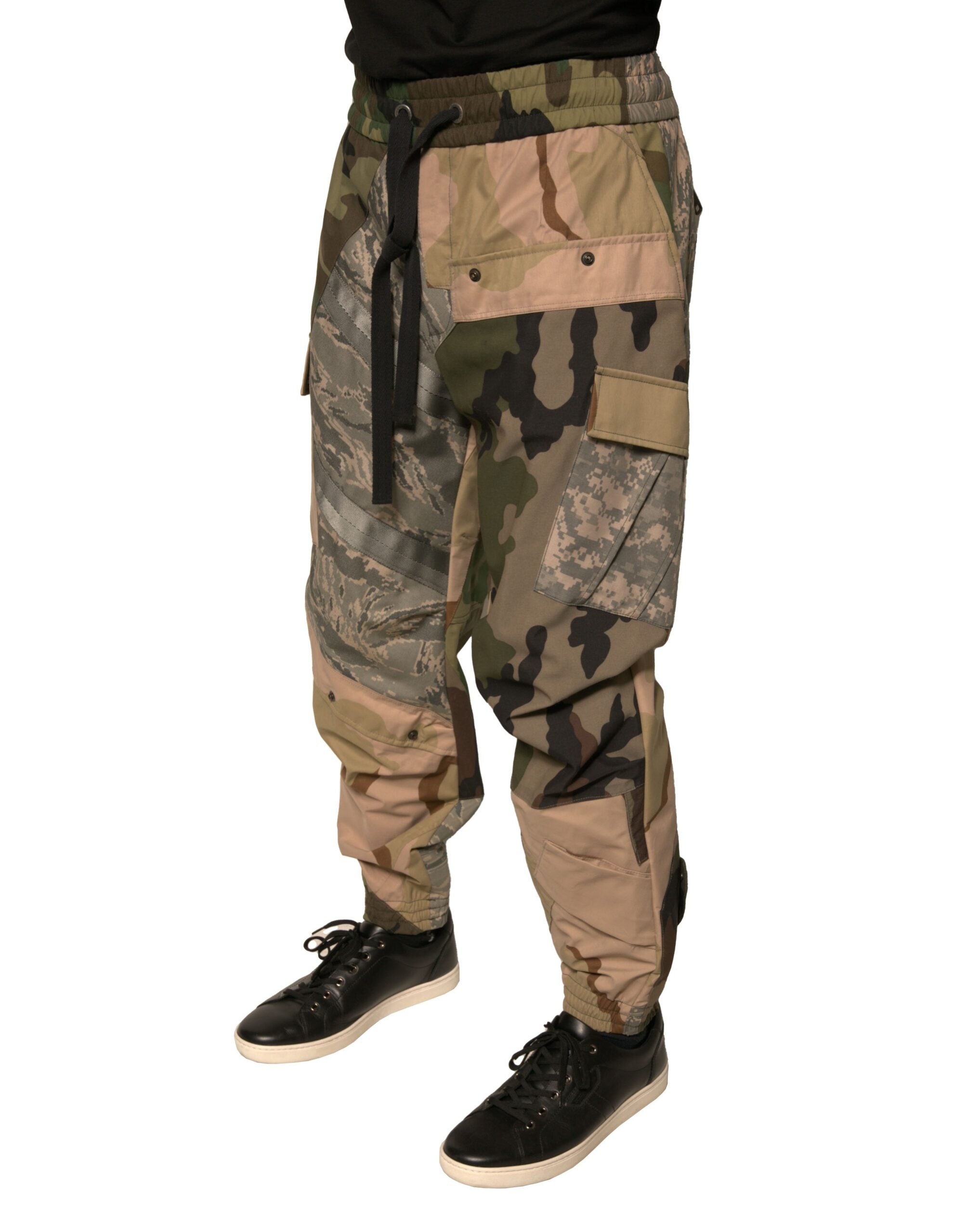 Dolce & Gabbana Multicolor Camouflage Jogger SweatMen's Men's Pants